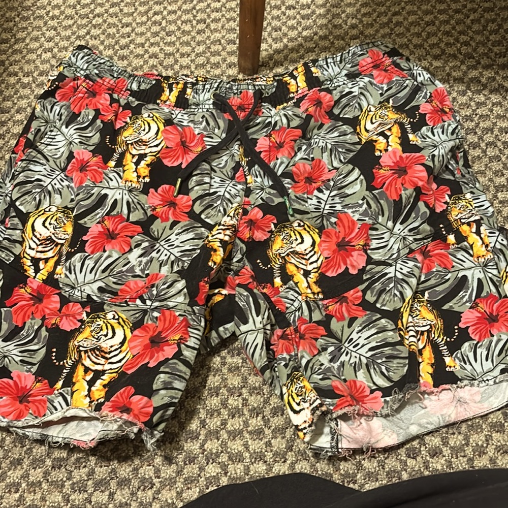 No Boundaries Kaki/Jogger Shorts.